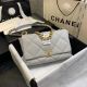 Large Flap Bag: Chanel 19 in Gray AS1162
