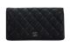 Chanel Matelasse Bi-Fold Wallet - Cannage Pattern A2620 Black