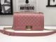 Boy Chanel Flap Bag with Original Cannage Pattern Leather in Black