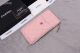 Chanel Classic Pouch Grained Calfskin and Silver-Tone Metal A84402 Pink