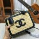 Imitation Chanel Calfskin Leather Shoulder Bag 6070 Camel