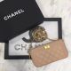 Boy Chanel Flap Bag with Original Cannage Pattern in Apricot Color