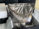 Chanel Shiny Calfskin Handbag in Silver Grey AS3262 with Gold-Tone Metal
