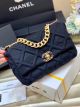 Chanel 19 Flap Bag Black AS1160 AS1161 AS1162