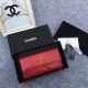 Chanel Sheepskin and Gold-Tone Metal Wallet AP0955 Burgundy.