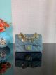Chanel Classic Flap Shoulder Bag Sheepskin Leather Blue AS2326