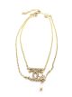 Chanel Necklace with CC Logo Pendant