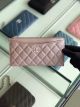 New Chanel Calfskin Leather & Gold-Tone Metal A84107 Light Pink