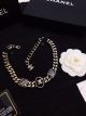 Chanel Brand Designer Necklace with Classic Logo Design