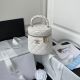 Replica Chanel Lambskin Top Handle Bag - White AP2730, JK2459CF50