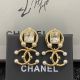 Chanel Style Replica Earrings with Classic Logo