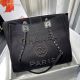 Imitation Chanel 19SS Shopping Bag A67001 Black