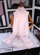 Chanel Pink Cashmere with Silk Scarf
