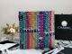 Chanel Brand Shopping Bag with Colorful Letters