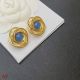 Chanel Style Earrings with Trendy Design