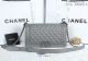 Boy Chanel Flap Shoulder Bags in Grey Sheepskin Leather A67086