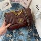 Chanel 19 Flap Bag in Burgundy AS1160