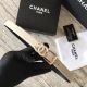 Chanel Genuine Calf Leather Belt 56989 Apricot JK667A