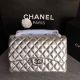 Best Chanel Flap Shoulder Bags Lambskin Leather CF1113 Silver