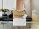 Chanel Classic Lambskin Silver Handbag 01112 Apricot
