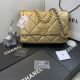 Chanel 19 Flap Bag Gold AS1161 JK3931LG44