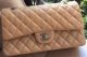 Chanel 2.55 Flap Bag in Apricot Original Leather - A01112 Silver