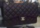 Chanel Classic Flap Bag in Deerskin Leather Black - CHA5212