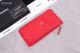 Chanel Classic Pouch in Grained Calfskin and Gold-Tone Metal - Red