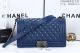 Boy Chanel Shoulder Bag in Blue Sheepskin Leather - A67086