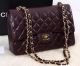 Chanel 2.55 Flap Bag in Original Cannage Pattern Leather - A1112 Burgundy