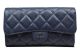 Chanel Tri-Fold Wallet with Original Cannage Pattern Leather