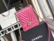 1:1 Replica Boy Chanel Handbag in Grained Calfskin with Gold-Tone Metal Hardware - VS0130 Rose