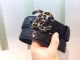Chanel Black Calf Leather Bag 3618 - Stylish and Sophisticated