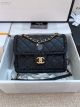 Chanel Classic Flap Shoulder Bag in Original Sheepskin Leather - Black