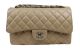Chanel Classic Flap Bag in Apricot Original Leather CF1113 Silver
