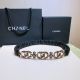 Luxurious Chanel belt high-quality Leather belt from Chanel