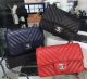 Chanel Mini Flap Bag in Chevron Caviar Leather - V8500