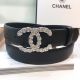 Wide Chanel Calf Leather Belt with 30mm - Style 56604