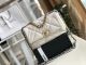 Chanel 19 Flap Bag in White - AS1160