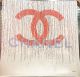 Chanel big cc chanel logo square silk scarf sale