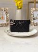 Chanel Goatskin Zipped Wallet in Black