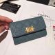 BOY CHANEL Blue Card Holder A80603