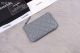 High Quality Chanel Classic Small Pouch Grained Calfskin & Silver-Tone Metal Grey A82365