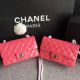 Chanel Classic Flap Mini Bag in Original Leather - Pink