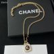 Chanel Iconic CC Logo Pendant Necklace CE8810