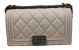 Boy Chanel Flap Shoulder Bag in Original Calfskin Leather A67025 Off-White