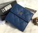 Chanel Matelasse Bi-Fold Wallet - Blue Cannage Pattern A48980
