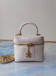 Imitation Chanel Lambskin Crystal Calfskin & Gold-Tone Metal AS1889 white with High Quality JK3565