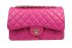 Chanel Classic Flap Bag in Rose Original Leather CF1113 Gold- Timeless Elegance