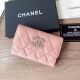 Chanel Calfskin Card Holder AP2735 Pink